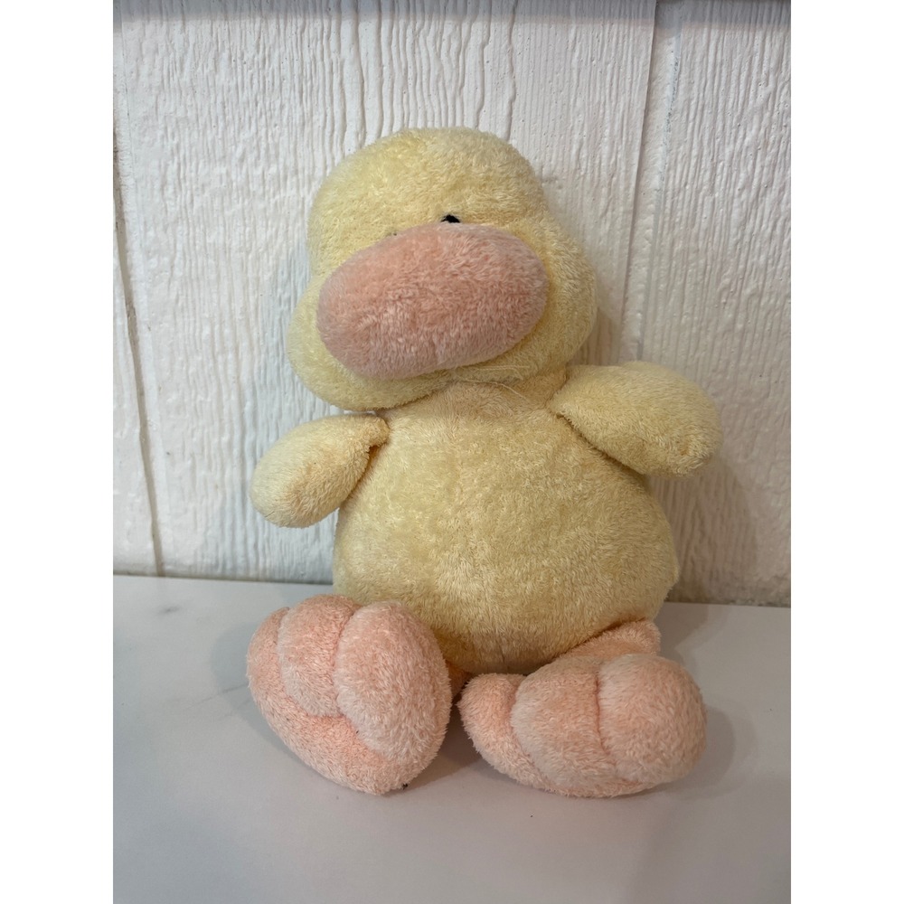 Vintage Ty Beanie Babies "Plucky" Yellow Duck Plush Toy
